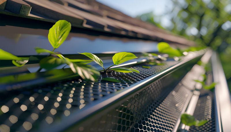 Metal Gutter Installation